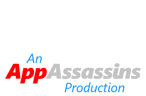 <span style='color: #ff0000; font-style: italic;'>App</span><span style='color: #c3c3c3; font-style: italic;'>Assassins</span> Logo